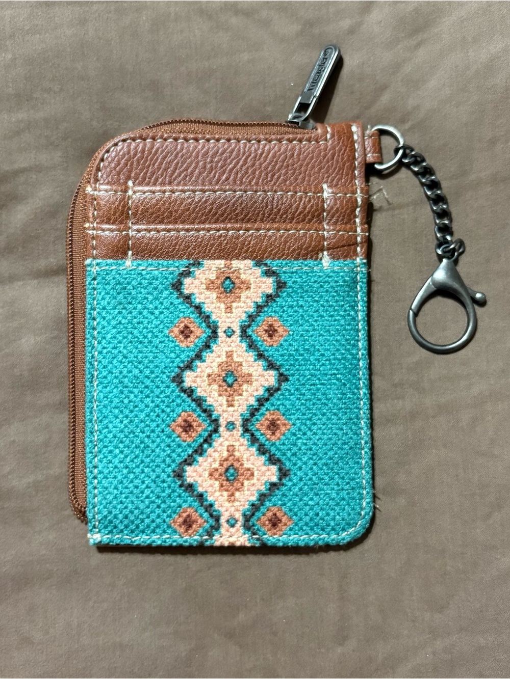 Wrangler Card Wallet with Key Chain